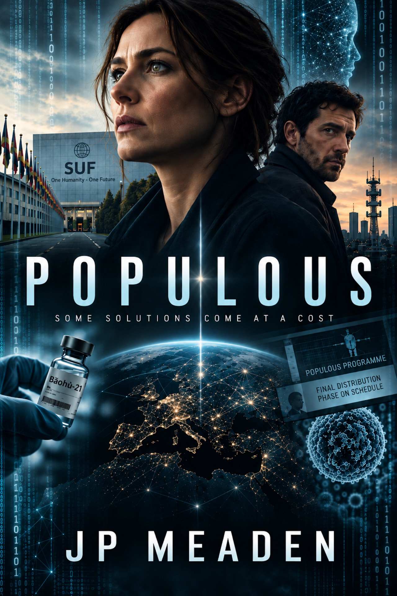 Populous book cover by John P. Meaden